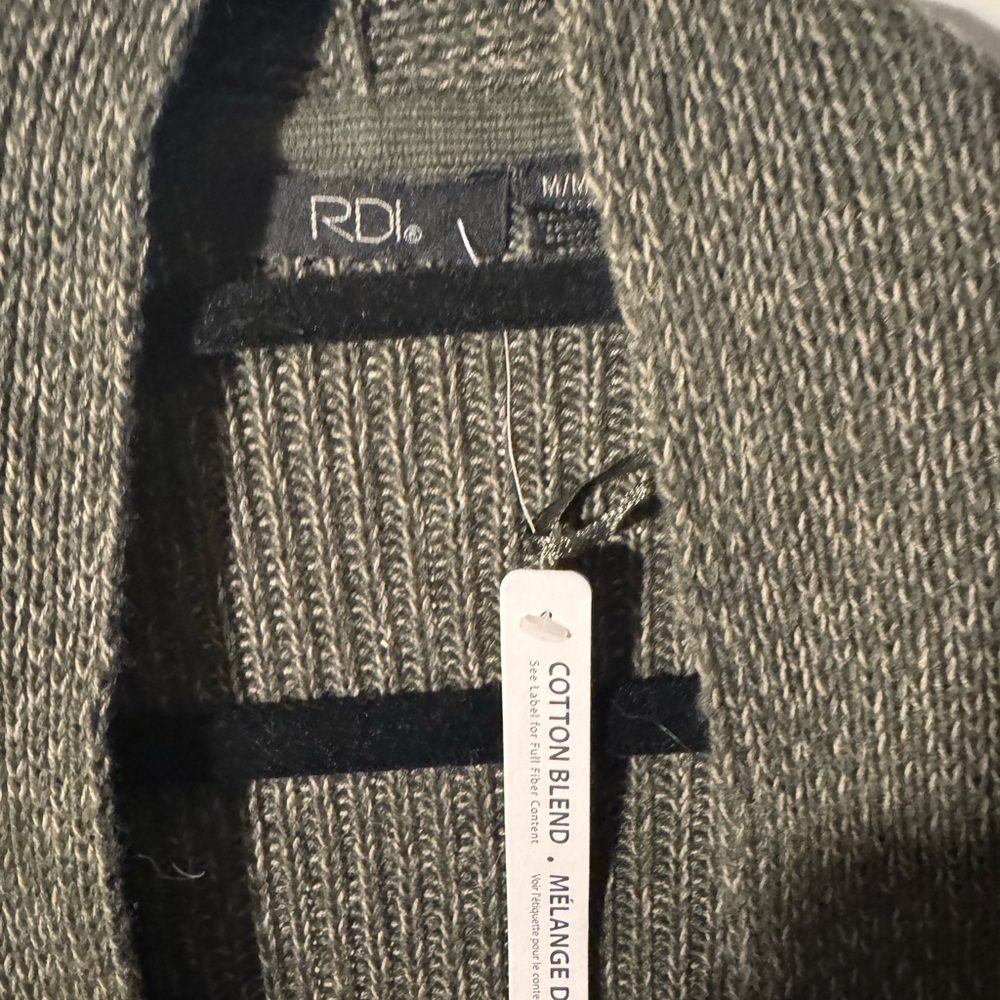 RDI Olive Knit Cardigan - Picture 5 of 7
